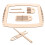 Weaving Supplies Beige Hout 1 Set 14,4x11x0,2 Inch 8