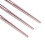 Nail-Art-Liner-Pinsel Roségold Nylonborsten 3 Stück 10