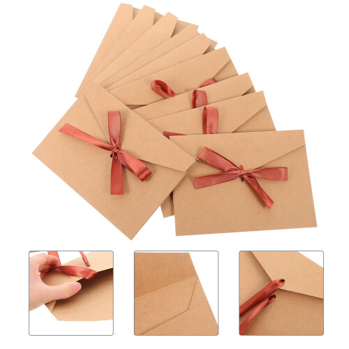 Paketumschläge Postkartenumschlag Stoff 10er Pack 2