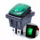 Bootsschalter Rocker 4-Pin Grün Wasserdicht Für Auto 1