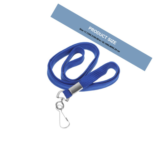 6St ID Badge Lanyards Wiederverwendbare Halsbänder Mit Schnalle 1