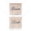 Pack Sisal Hochzeitsdekoration Banner 9