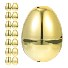 30St Gedetailleerde Gouden Paaseieren Van Kunststof Voor Kids Party