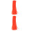 200 Pcs Plush Rods Flexible Flocking Sticks For Kids Diy Art Orange 5