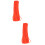 200 Pcs Plush Rods Flexible Flocking Sticks For Kids Diy Art Orange 7