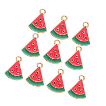20Pièces Décorations Boucles Pastèque Alliage Coloré Style Unique