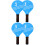 4 Pcs Wooden Badminton Rackets Paddle Ball Game Set 7