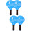 4 Pcs Wooden Badminton Rackets Paddle Ball Game Set 9