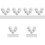 300 Pcs Solid Polystyrene Craft Balls 5cm For Wedding Decoration 8