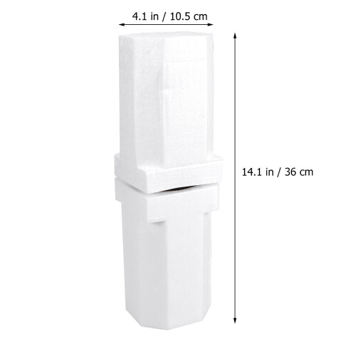 6 Pcs Packaging Blocks For 85mm Wine Bottles Shipping Box 2