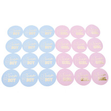 144Pièces Stickers Self-Adhesive Colorés Pour Soirée Genre