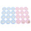 144Pièces Stickers Self-Adhesive Colorés Pour Soirée Genre 1