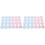 144Pièces Stickers Self-Adhesive Colorés Pour Soirée Genre 2