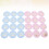 144Pièces Stickers Self-Adhesive Colorés Pour Soirée Genre 11