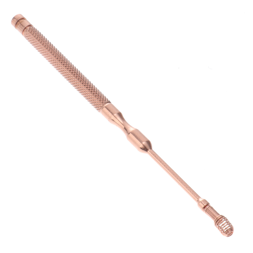 Ohphcall Golden 2 Pcs Stainless Steel Ear Pick Spoon Cleaning Tool