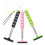 Mlins 3 Stuks Pole Peel Eucalyptus Bladeren Auto Binnenspiegel 9