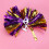 2 Cheerleading Flower Ball Pompons Poms 5