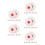 50 Pcs Faux Shooting Targets For Outdoor Accuracy Training 8