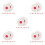 50 Pcs Faux Shooting Targets For Outdoor Accuracy Training 5