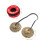 Set Of Handcrafted Nepalese Copper Bell Cymbals With 3