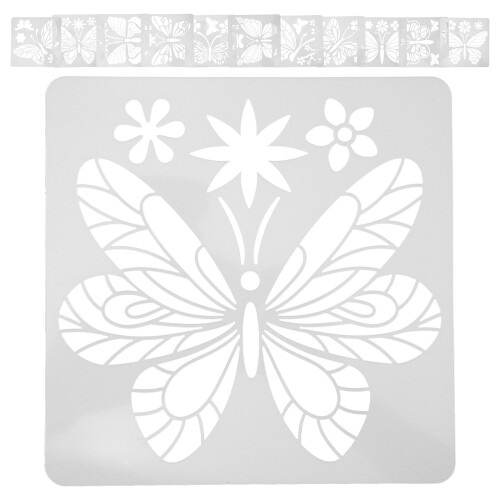 Assorted Color Stencils Diy Herbruikbaar 24 Stks