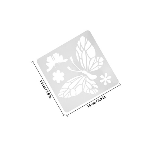 Assorted Color Stencils Diy Herbruikbaar 24 Stks 1