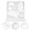 Assorted Color Stencils Diy Herbruikbaar 24 Stks 5