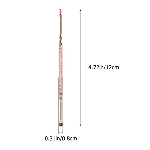 Double-Side Ohrwachs Entferner Curette Ohrschaber Löffel 1
