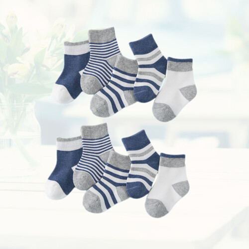 5 Paar Babysocken Kleinkindwolle, Thermosocken Für Babys 2