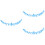 3Stk Happy Banner Vlies Hängeschmuck 6