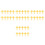 40Stk Langlebige Anstecknadeln , Goldfarbene Modeschmuck 9