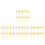 40Stk Langlebige Anstecknadeln , Goldfarbene Modeschmuck 8