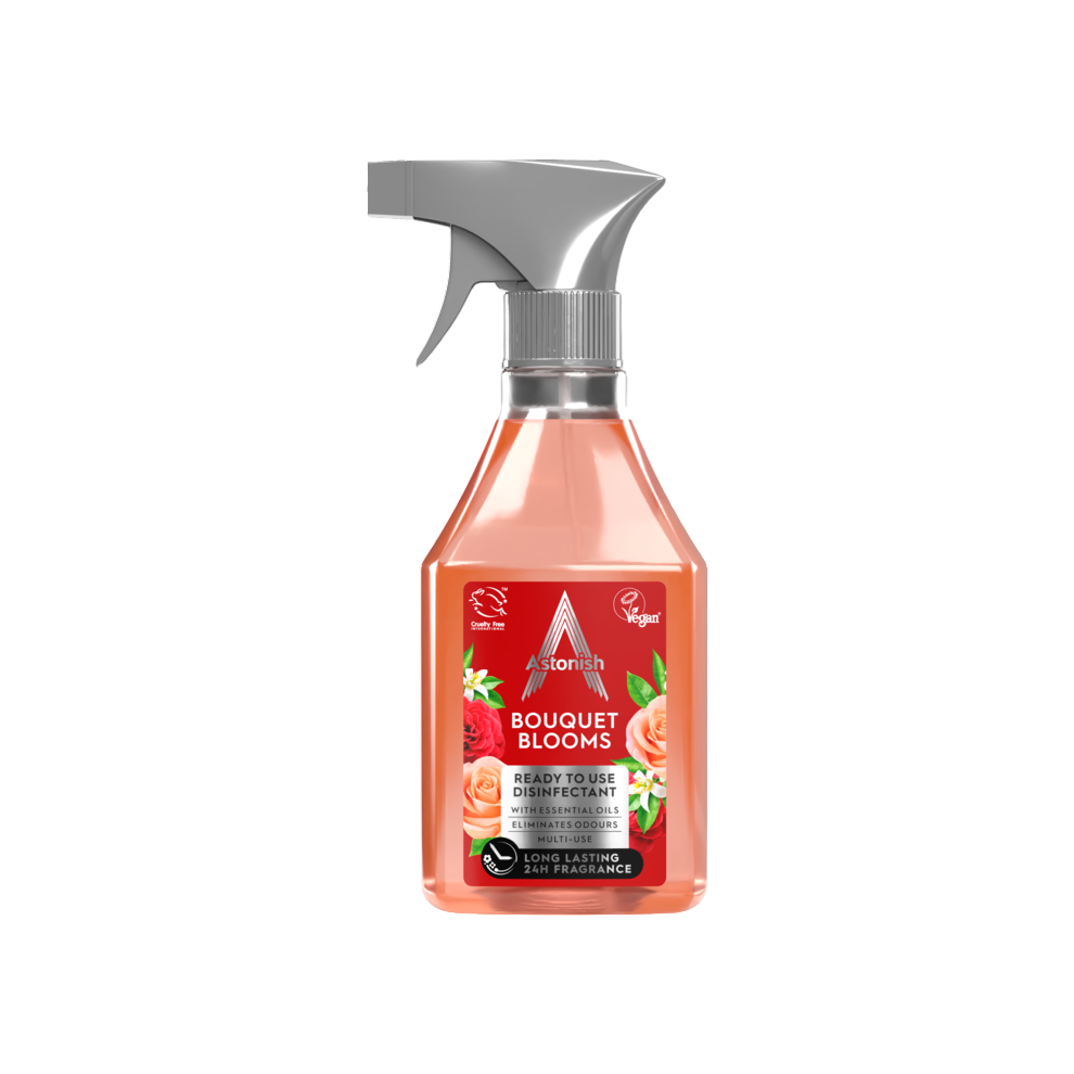 Astonish Disinfectant Spray Bouquet Blooms 550Ml