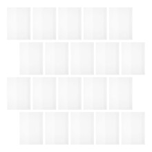 20Stk Transparente Buchhüllen Für Taschenbücher Wasserdicht