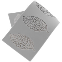 Blattförmige Silikon Fondant Kuchenform, Backzubehör, Küchenaccessoire