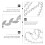 Rhinestone Banding Blattform Silber 1 9