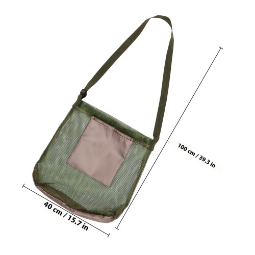 Square Mesh Bag 1Set Grün 100X40Cm Für Camping Und 1