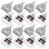 50Pcs Pe Plastic Wrapping Bags Triangle Shape Assorted Color 8