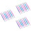 150 Pcs Nail Art Press Pen Rubber Pushing Stick Cuticle Tool 6