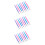 150 Pcs Nail Art Press Pen Rubber Pushing Stick Cuticle Tool 8