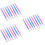 150 Pcs Nail Art Press Pen Rubber Pushing Stick Cuticle Tool 7