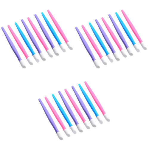 150 Pcs Nail Art Press Pen Rubber Pushing Stick Cuticle Tool 2