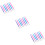 150 Pcs Nail Art Press Pen Rubber Pushing Stick Cuticle Tool 9