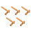 5Pcs Bamboo Document Storage Tube Portable Waterproof 8