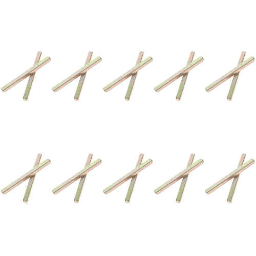 20 Pcs 85mm Antique Square Door Spindle Bar Replacement 1