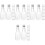 48 Pcs Empty Juice Bottle Beverage Cold Drink Packing Bottles 3
