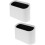 2Stk Universal Katzenstreu Halter Aufbewahrungsbox 9
