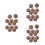 3Pcs 1Bag Medium Wood Cubes For Whiskey Wine Aging 8