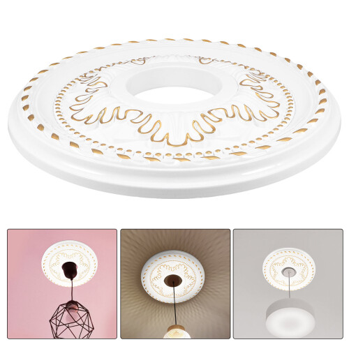 Abs Ronde Plafondmedailjon Multikleur Voor Decor 2