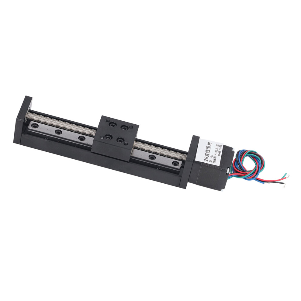 Aluminum Alloy Linear Stage with Ballscrew and 100mm Stroke-image-OPC-PKZZQ5T-NEW